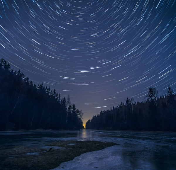 Åmotdammen under Polstjernen - Under The Polar Star